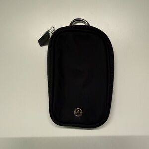 Lululemon Black Zippered Pouch